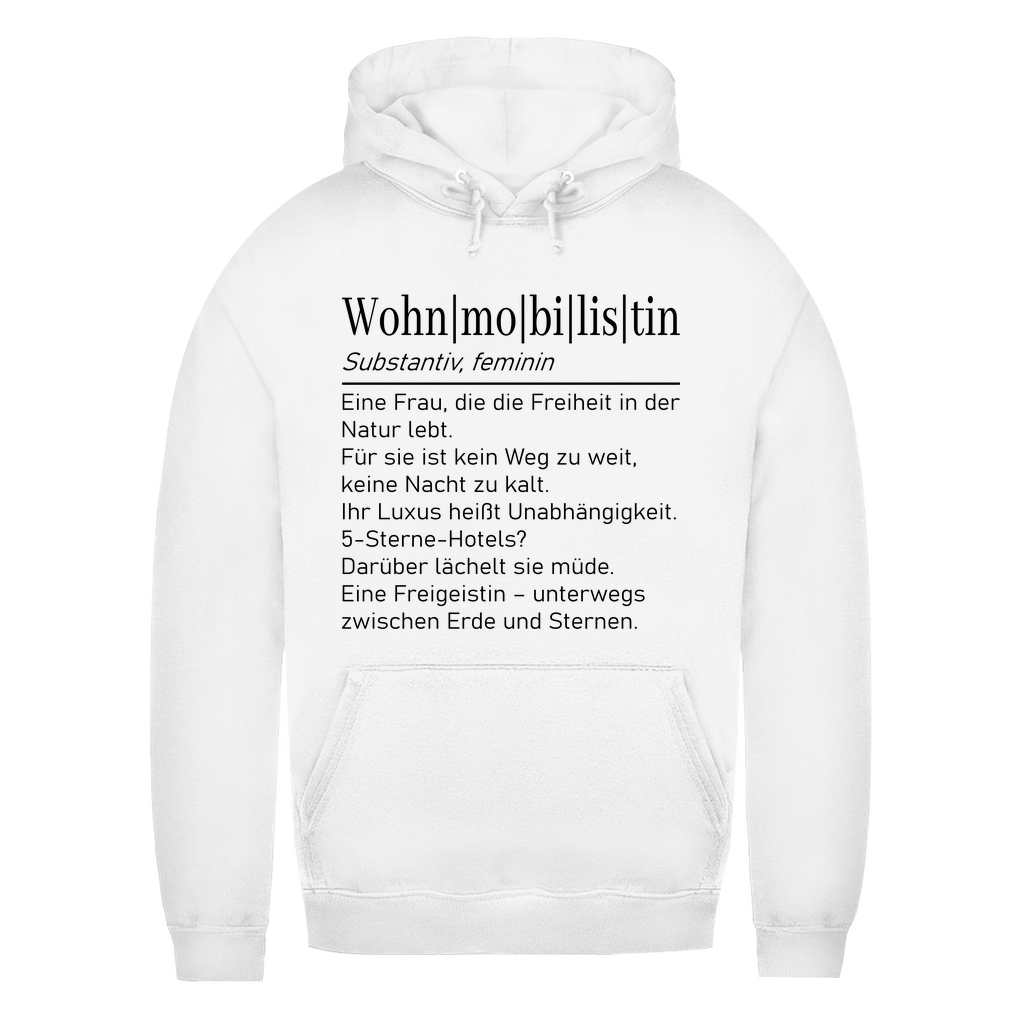 Wohnmobilistin - Frauen Hoodie - Campingfamilie.de