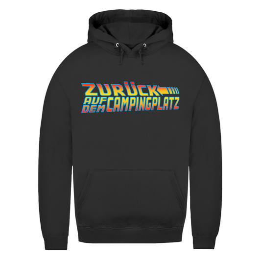 Zurück auf dem Campingplatz - Frauen Hoodie - Campingfamilie.de