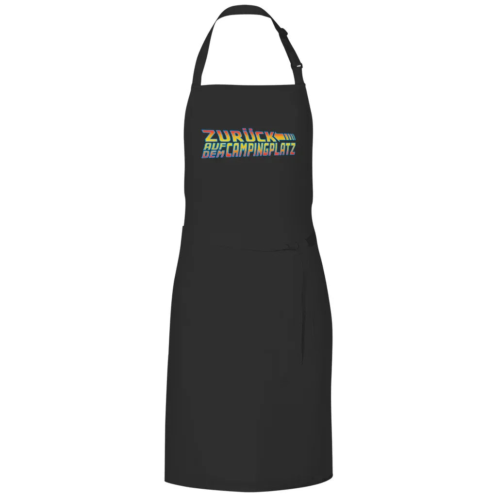 Zurück auf dem Campingplatz - Grillschürze - Campingfamilie.de