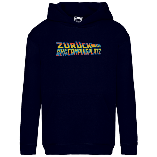 Zurück auf dem Campingplatz - Kinder Hoodie - Campingfamilie.de