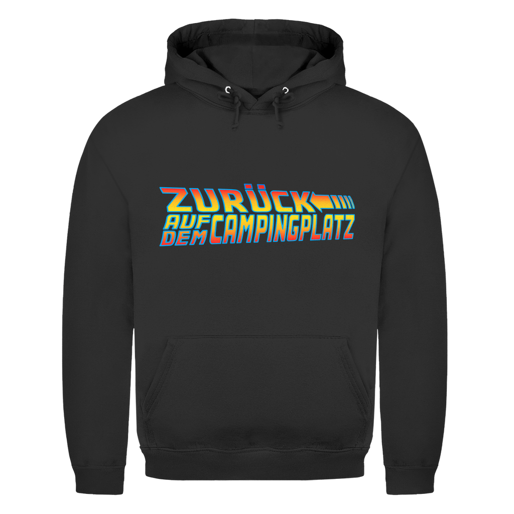 Zurück auf dem Campingplatz - Männer Hoodie - Campingfamilie.de