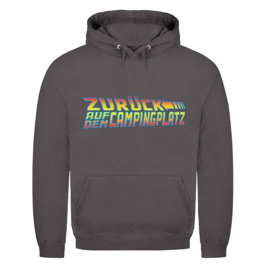 Zurück auf dem Campingplatz - Männer Hoodie - Campingfamilie.de