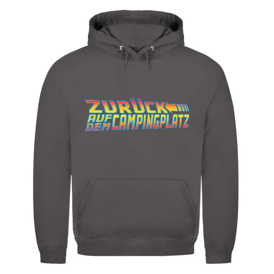 Zurück auf dem Campingplatz - Männer Hoodie - Campingfamilie.de