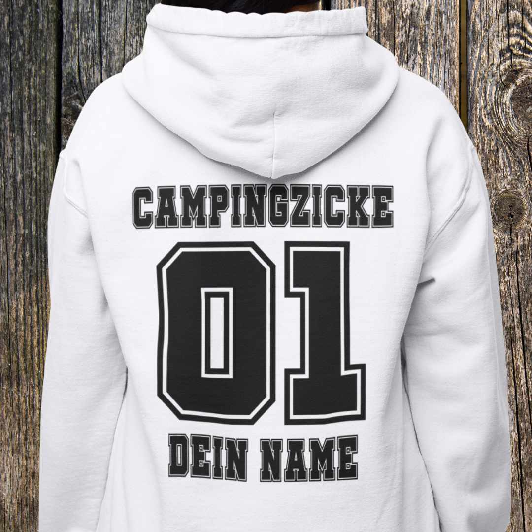 Campingzicke - Personlisierbar