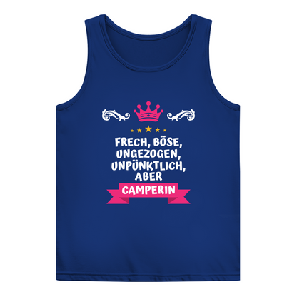 Freche Camperin - Frauen Tank Top