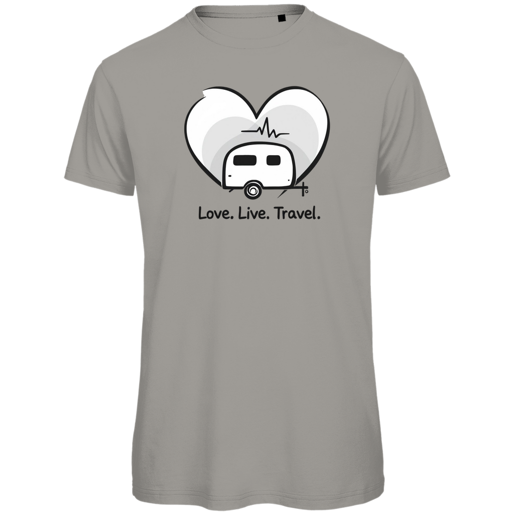 Love.Life.Travel - Herren Shirt