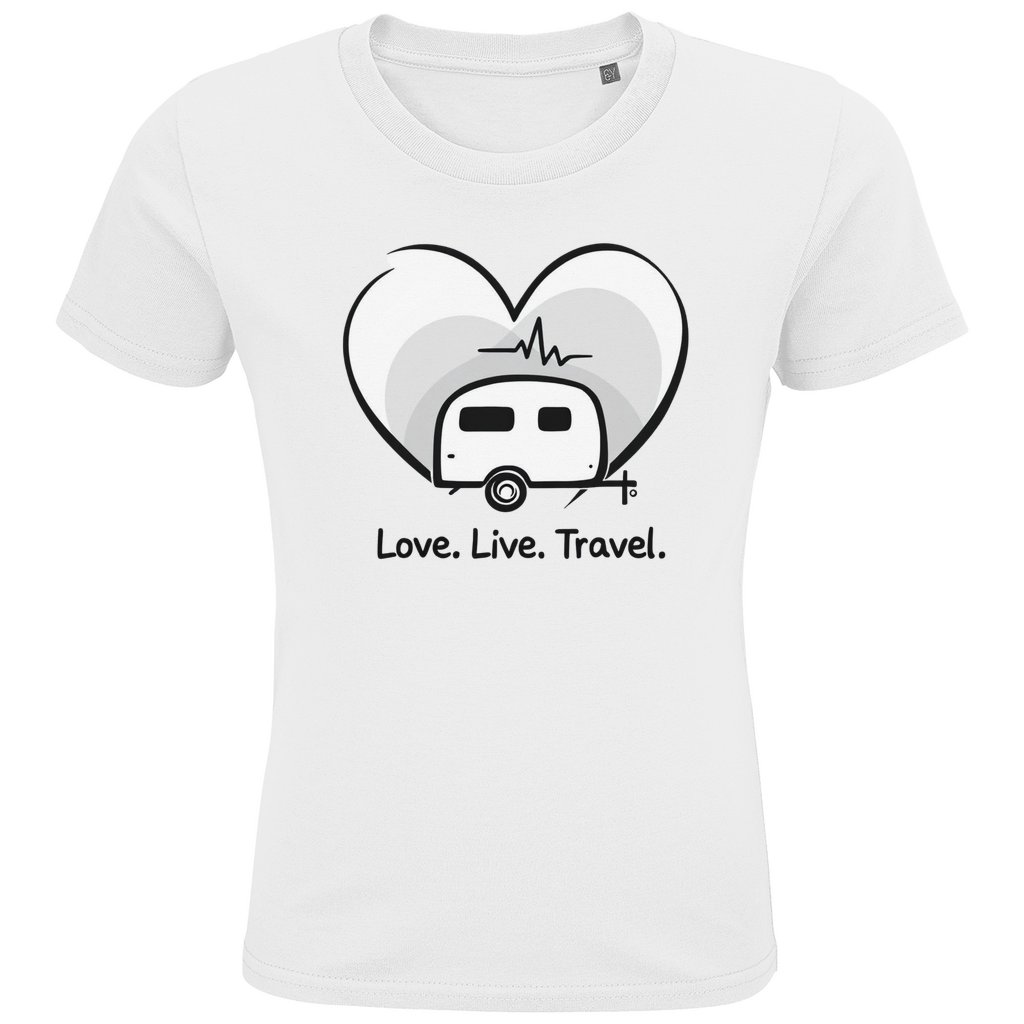 Love.Life.Travel - Kids Premium Bio T-Shirt