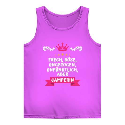 Freche Camperin - Frauen Tank Top