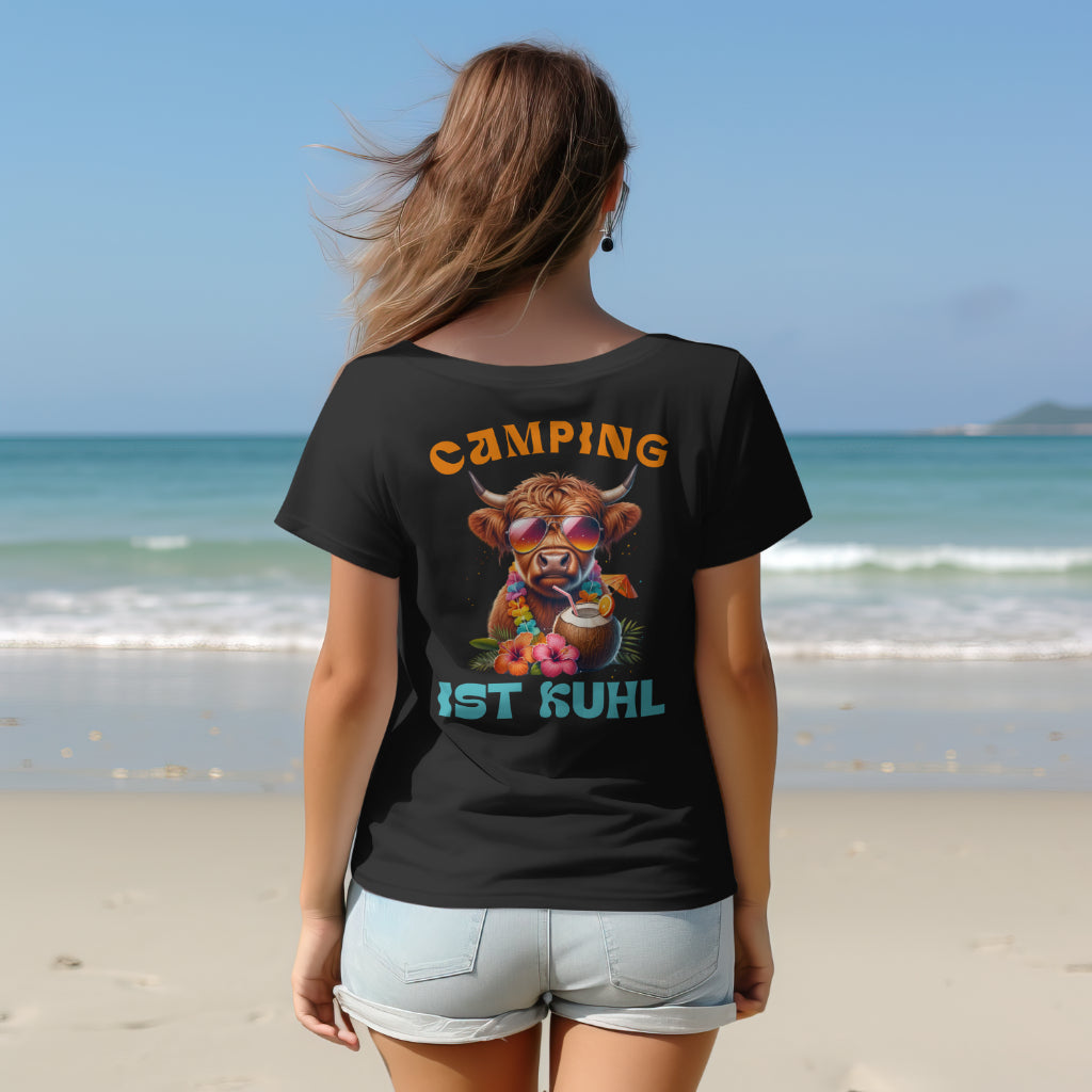 CAMPING IST KUHL - Premium Organic Shirt Women