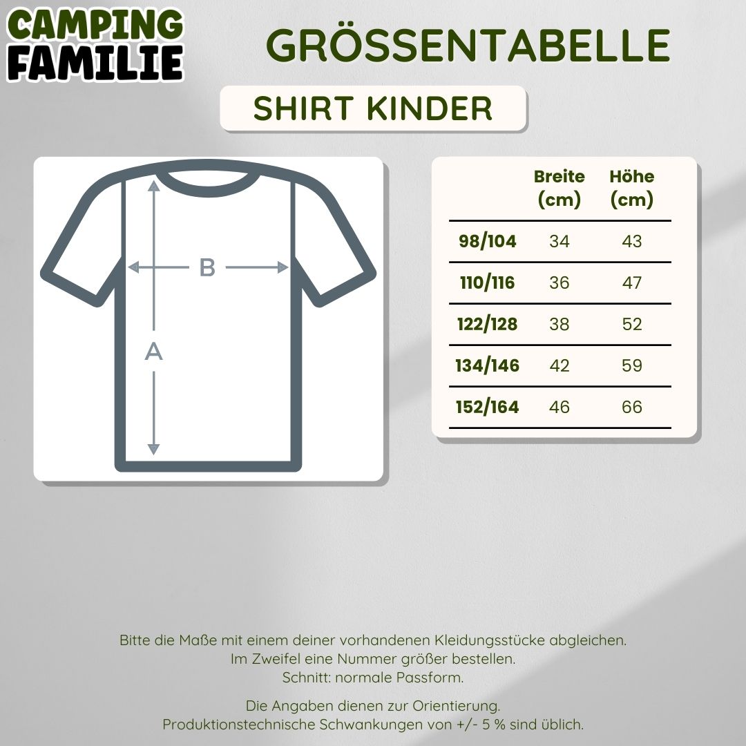 Nur Prinzessinnen richten ihr Krönchen - Königinnen gehen campen - Kids Organic Shirt