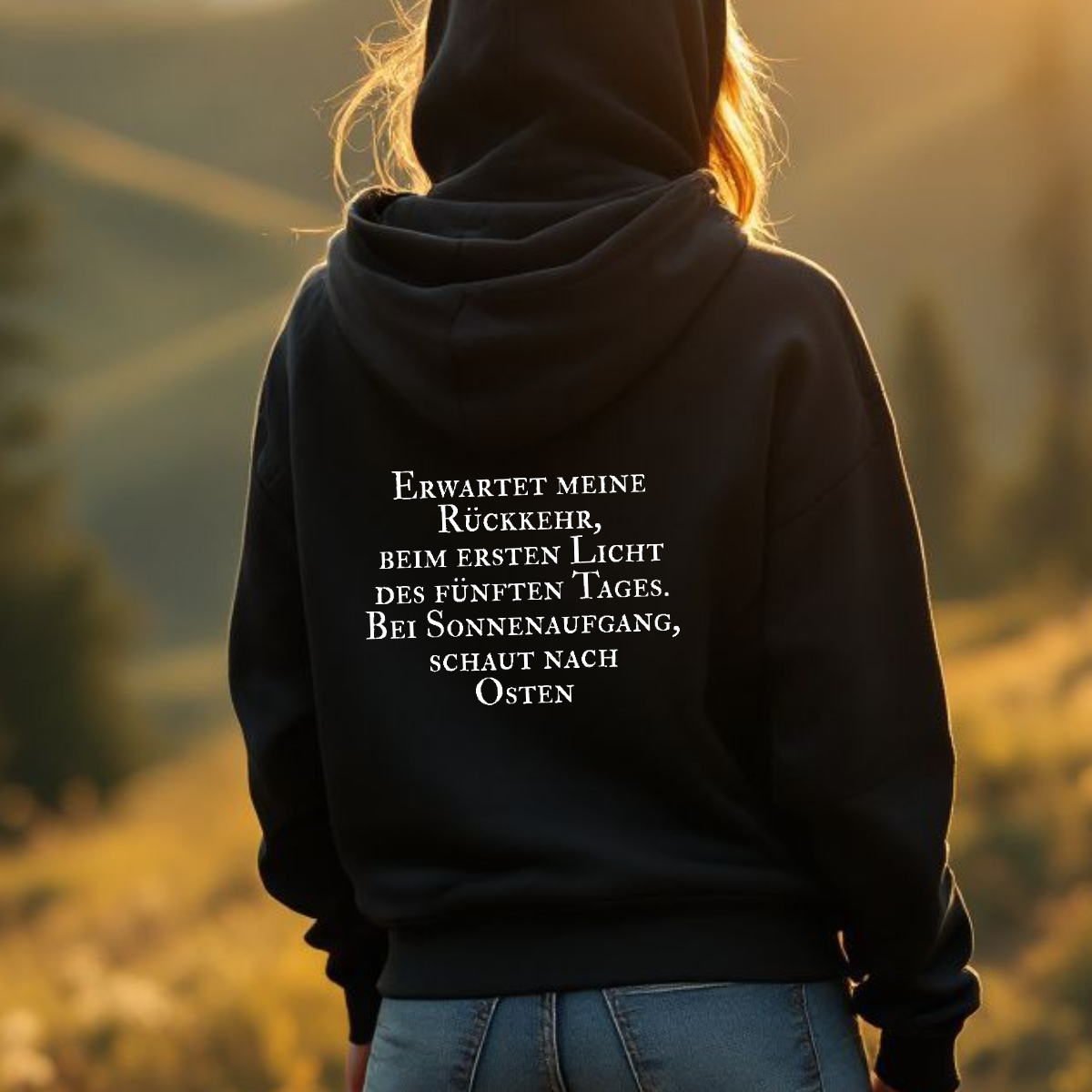 Ich gehe jetzt Campen - Damen Hoodie