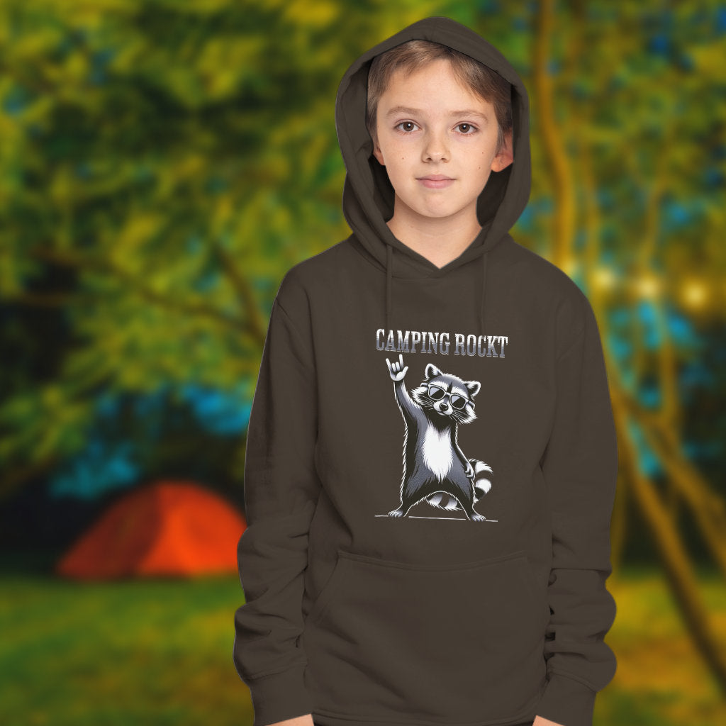 Camping rockt - Kids Hoodie