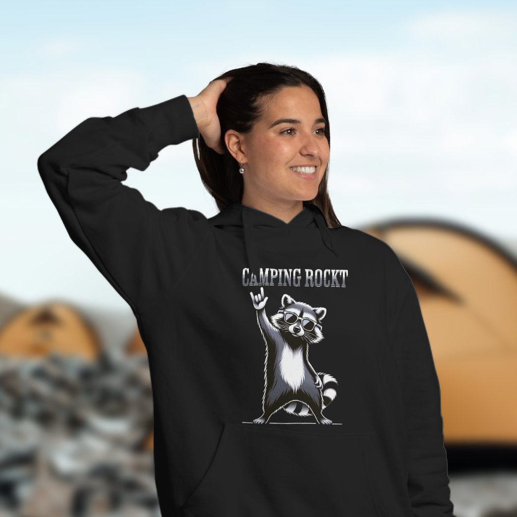 Camping rockt - Damen Hoodie