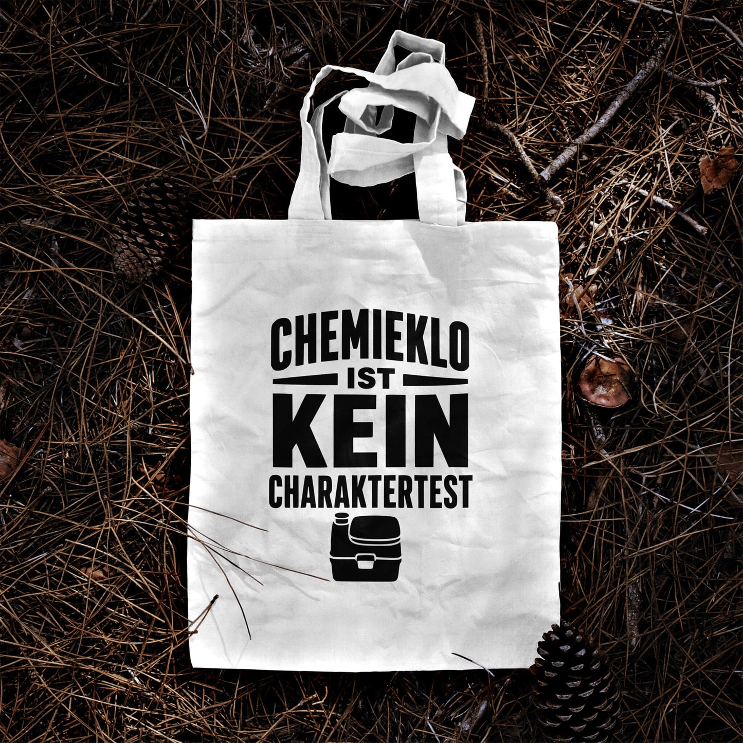 Chemieklo ist kein Charaktertest | Baumwolltasche