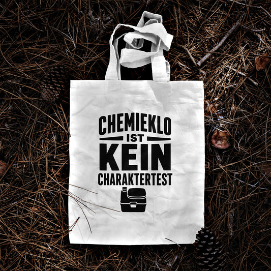 Chemieklo ist kein Charaktertest | Baumwolltasche