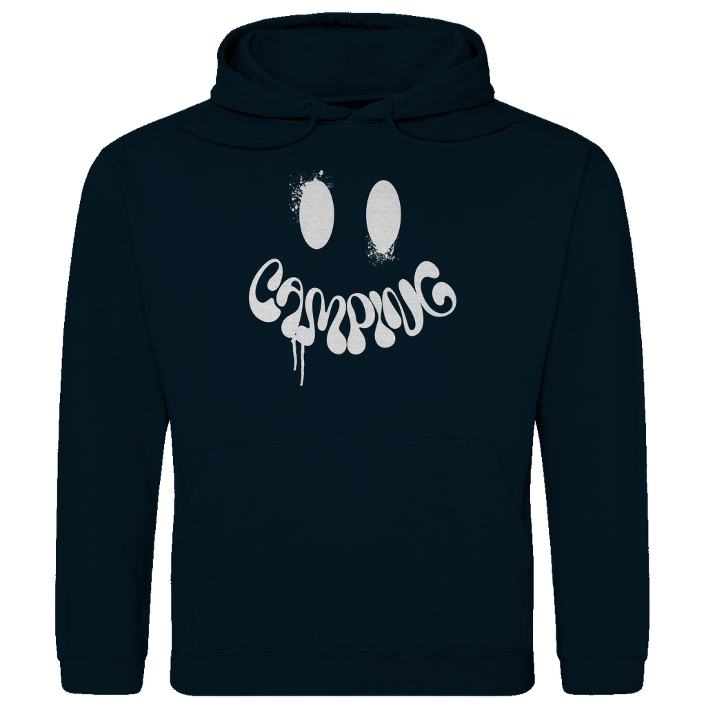 Camping Smiley - Herren Hoodie