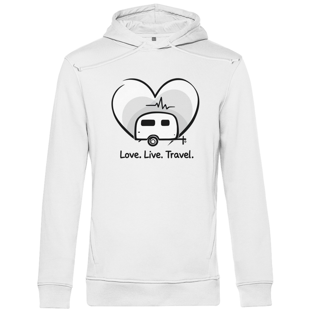 Love.Life.Travel - Herren Hoodie