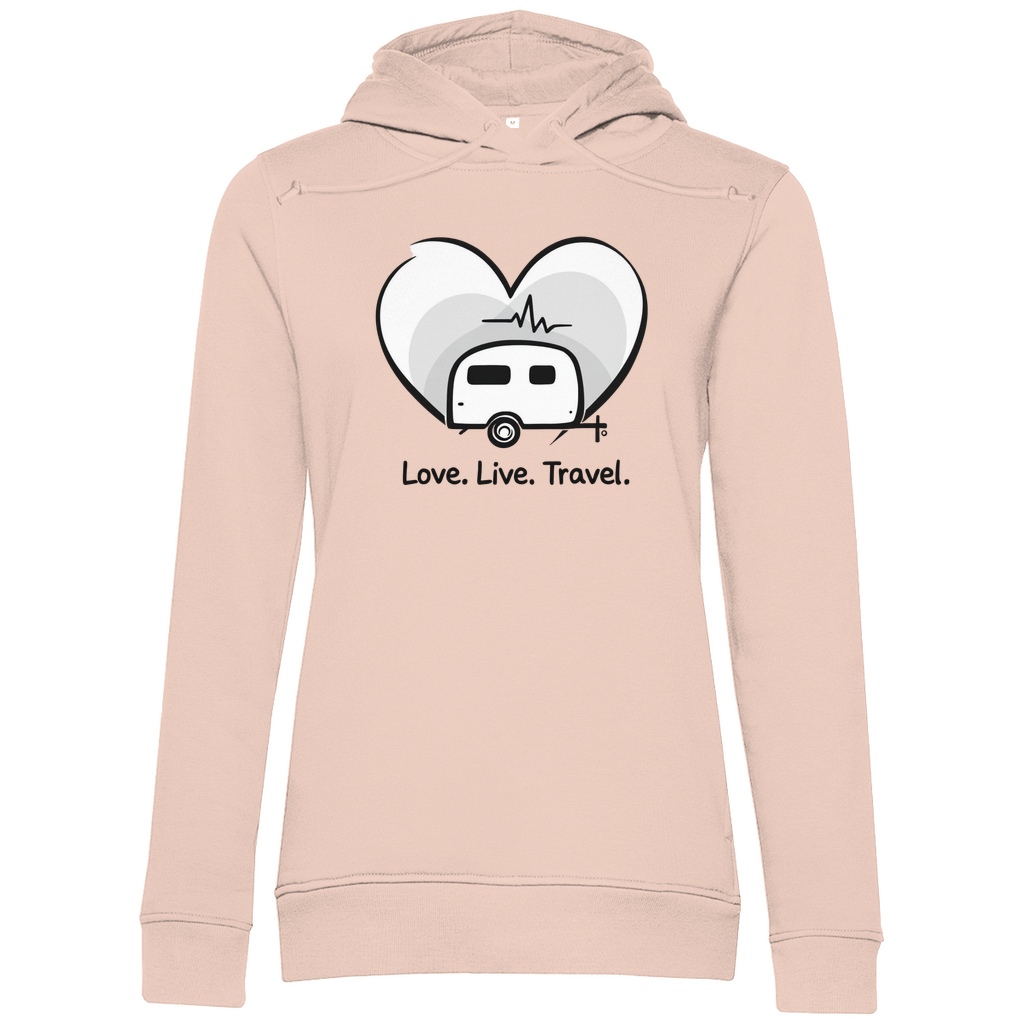 Love.Life.Travel - Damen Hoodie