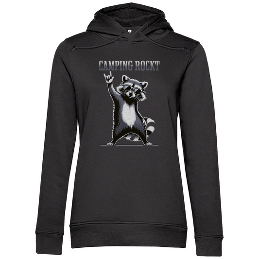 Camping rockt - Damen Hoodie