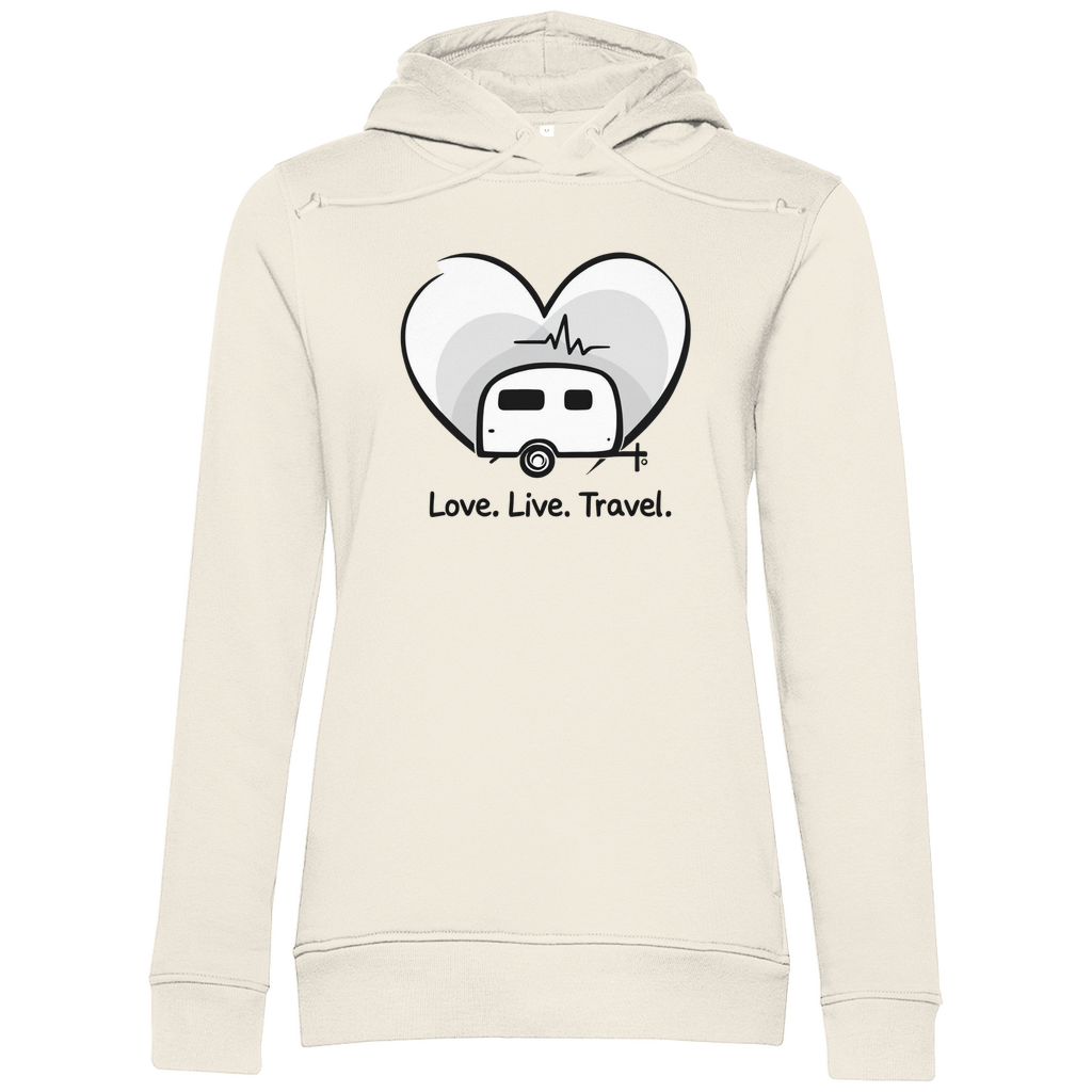 Love.Life.Travel - Damen Hoodie