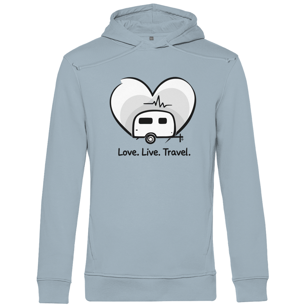 Love.Life.Travel - Herren Hoodie