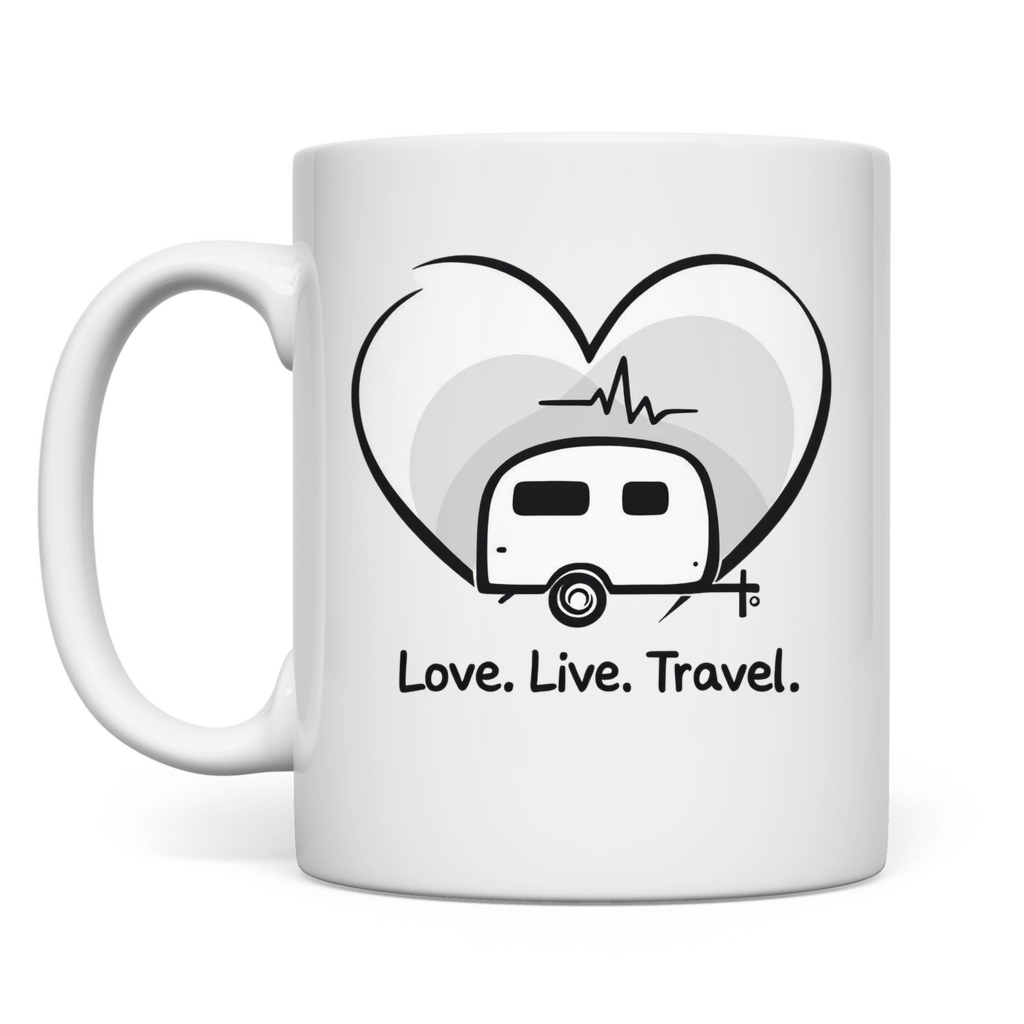 Love.Life.Travel - Tasse