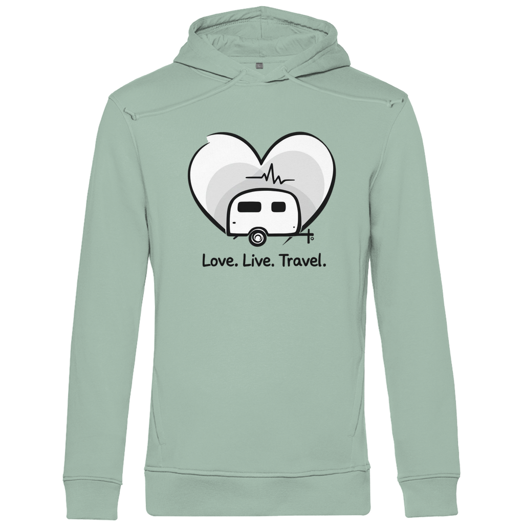 Love.Life.Travel - Herren Hoodie