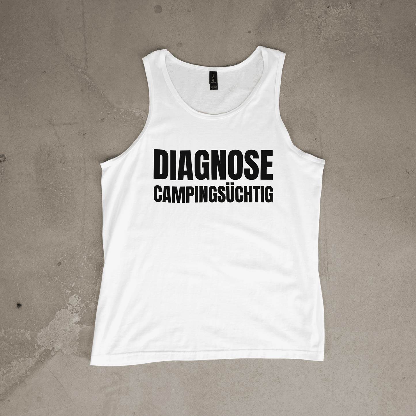 Diagnose Camping-Süchtig – Für echte Camper | Tank-Top für Camperinnen