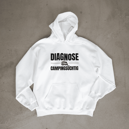 Diagnose Camping-Süchtig – Für echte Van-Liebhaber | Hoodie für kleine Entdecker