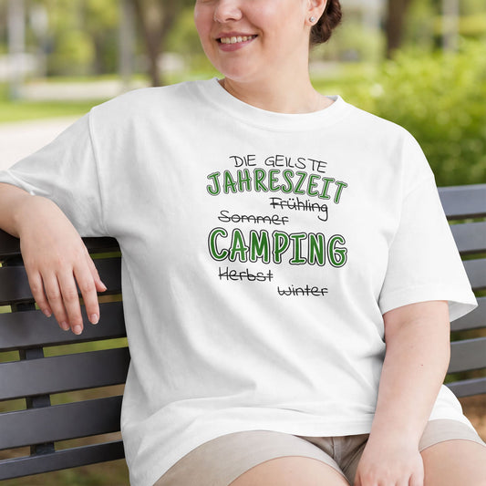 Geilste Jahreszeit Camping | Shirt für Camperinnen