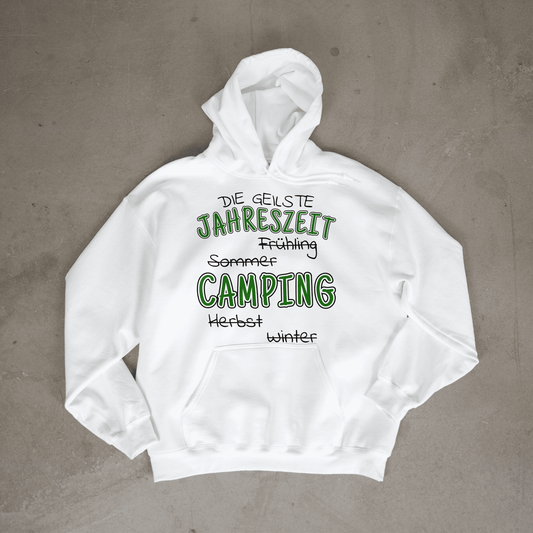 Geilste Jahreszeit Camping | Hoodie für kleine Entdecker
