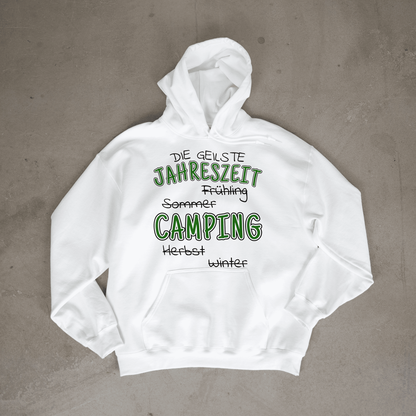 Geilste Jahreszeit Camping | Hoodie für Camper