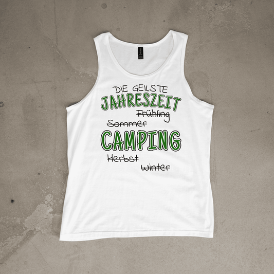 Geilste Jahreszeit Camping | Tank-Top für Camperinnen