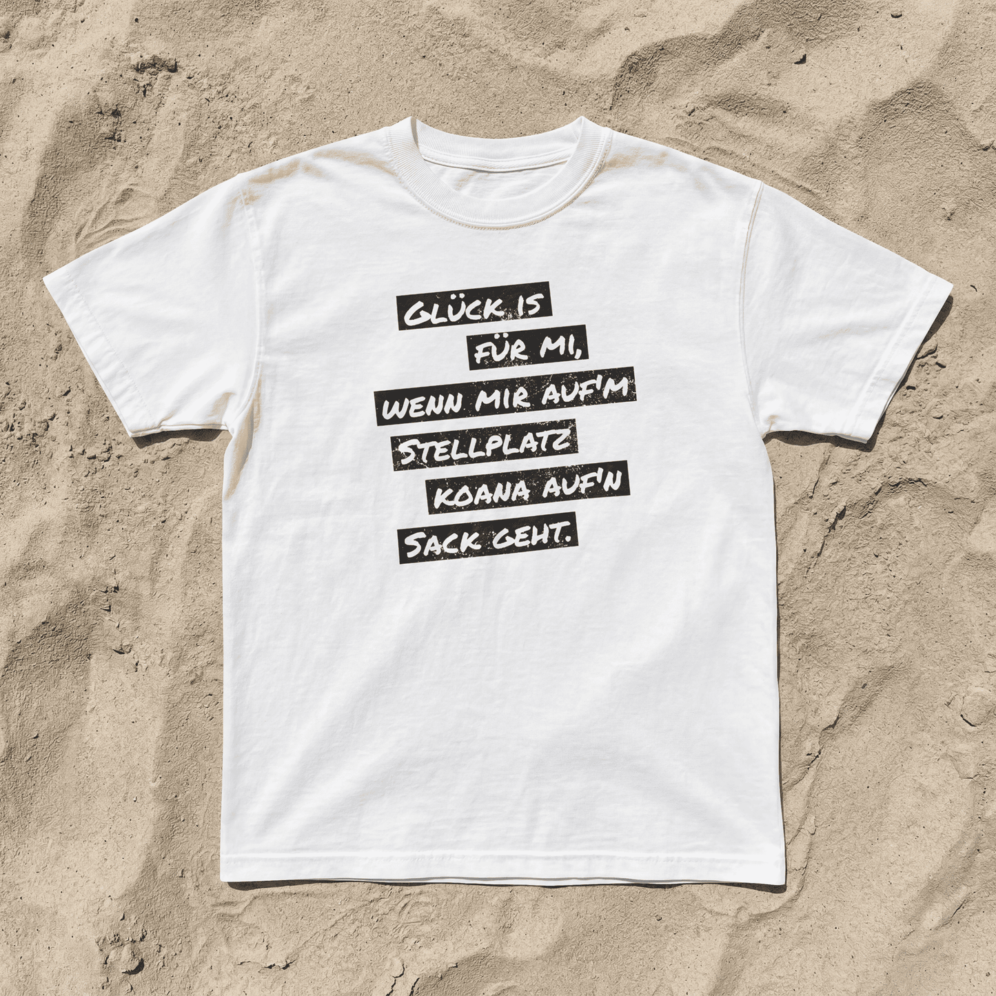 Glück is für mi... | Shirt für Camperinnen