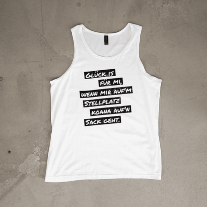 Glück is für mi... | Tank-Top für Camperinnen