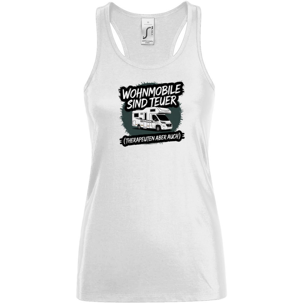 Wohnmobile sind teuer – Therapeuten aber auch! - Frauen Tank Top