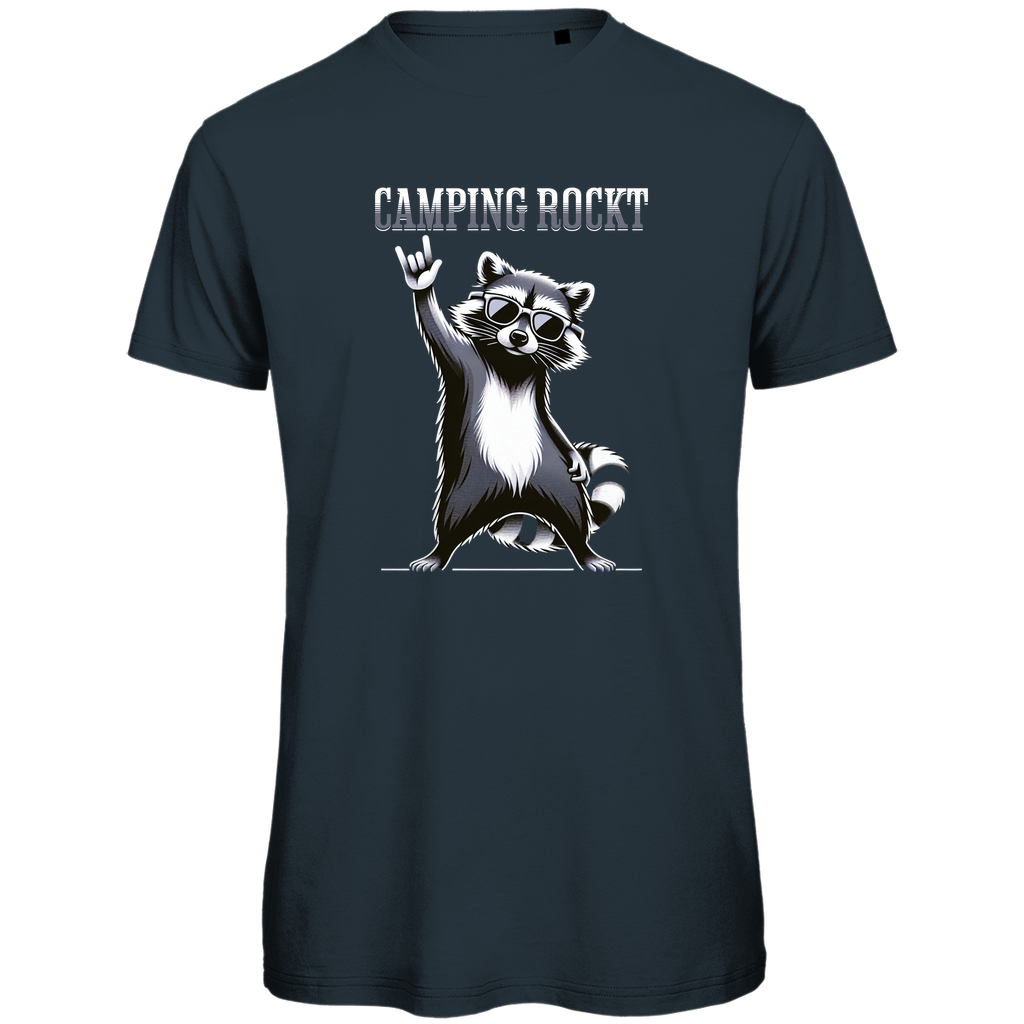 Camping rockt - Herren Shirt