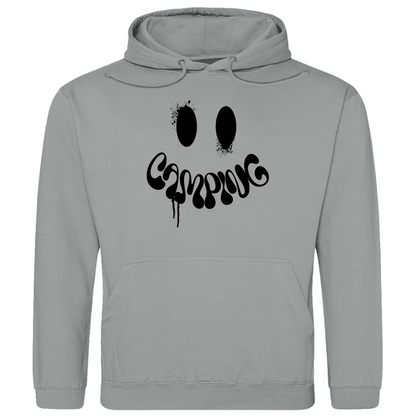 Camping Smiley - Herren Hoodie