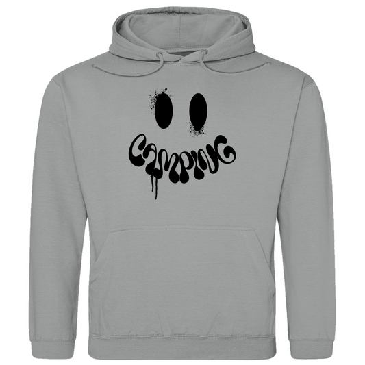 Camping Smiley - Herren Hoodie