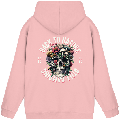 Back to Nature Still Camping - Backprint Hoodie