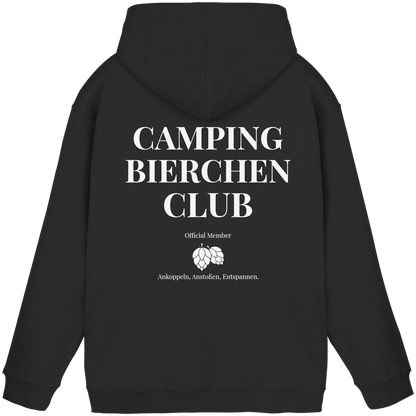 Camping Bierchen Club | Hoocie mit Backprint für Camper