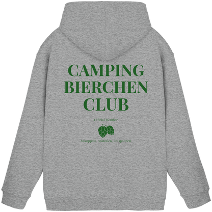 Camping Bierchen Club | Hoocie mit Backprint für Camper