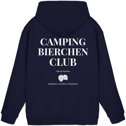 Camping Bierchen Club | Hoocie mit Backprint für Camper
