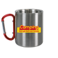 Dann geh doch zum Campen! - Edelstahl Tasse