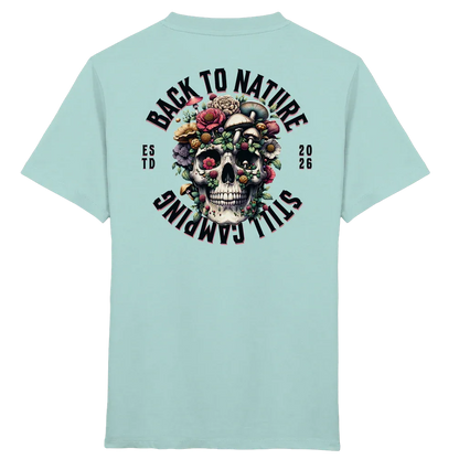 Back to Nature Still Camping | Shirt mit Backprint für kleine Entdecker