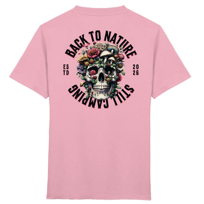 Back to Nature Still Camping | Shirt mit Backprint für kleine Entdecker