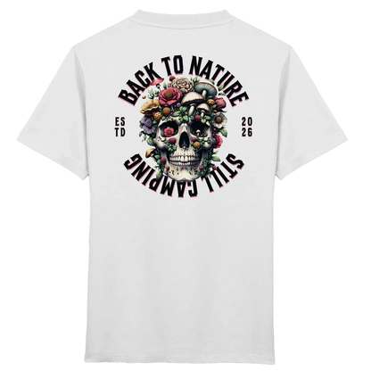 Back to Nature Still Camping | Shirt mit Backprint für kleine Entdecker