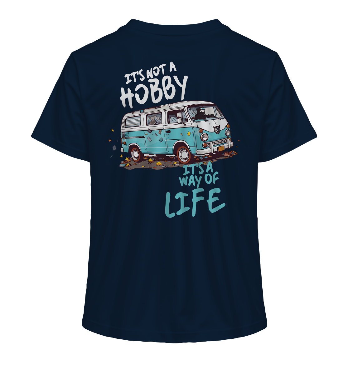 It's not a Hobby - It's a way of Life | Backprint - Ladies Organic Shirt