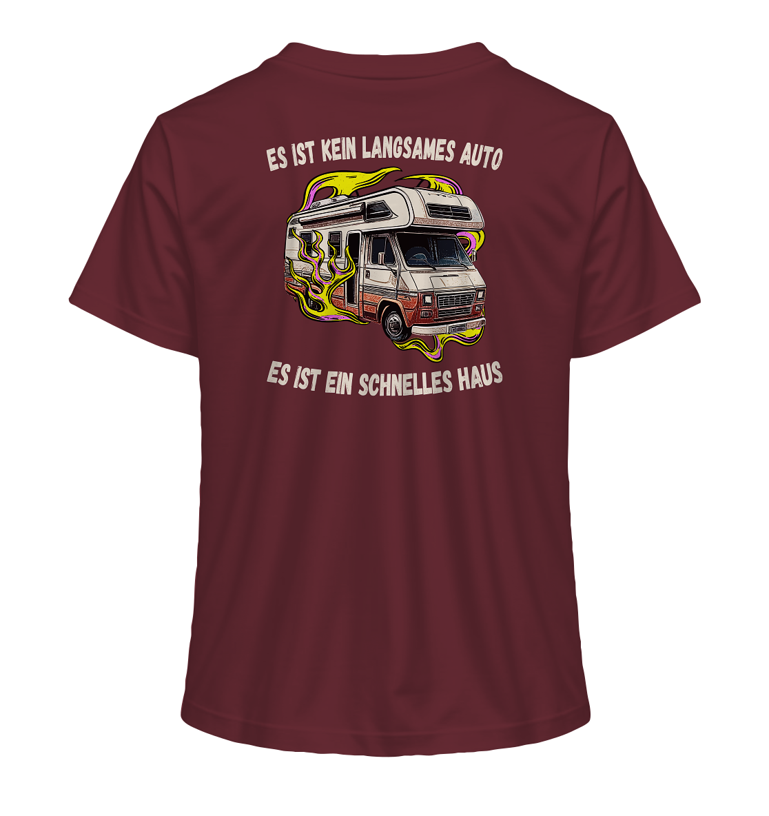 Es ist kein langsames Auto - es ist ein schnelles Haus - Ladies Organic Shirt