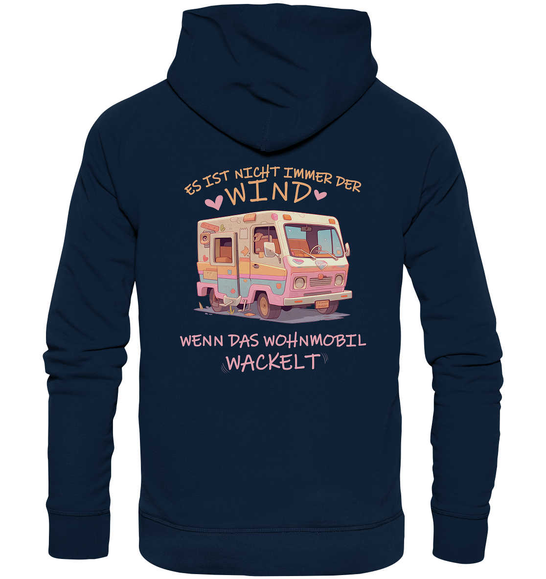 Es ist nicht immer der Wind | Backprint - Organic Basic Hoodie